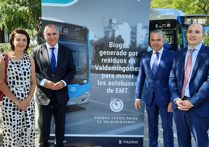 foto noticia Madrid utilizará el biometano de Valdemingómez para mover los autobuses de EMT